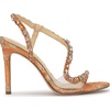 image:imageJessica Simpson Jaycin Embellished Heeled SandalsTangerine Combo