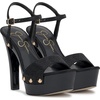 image:imageJessica Simpson Womens Calenta Studded Platform SandalBlack Shimmer