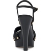 image:imageJessica Simpson Womens Calenta Studded Platform SandalBlack Shimmer