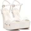 image:imageJessica Simpson Womens Calenta Studded Platform SandalBright White