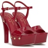 image:imageJessica Simpson Womens Calenta Studded Platform SandalRed Muse