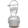 image:imageJessica Simpson Womens Calenta Studded Platform SandalSilver Shimmer