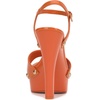 image:imageJessica Simpson Womens Calenta Studded Platform SandalTangerine