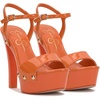 image:imageJessica Simpson Womens Calenta Studded Platform SandalTangerine