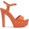 image:imageJessica Simpson Womens Calenta Studded Platform SandalTangerine