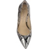 image:imageJessica Simpson Womens Cambredge Dress PumpLipstick7 M USChrome Metallic Snake