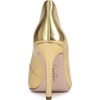 image:imageJessica Simpson Womens Cambredge Dress PumpLipstick7 M USGold Metallic Nappa Pu