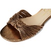 image:imageJessica Simpson Womens Dydra Knotted Flat SandalBronze