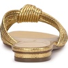 image:imageJessica Simpson Womens Dydra Knotted Flat SandalGold