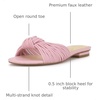 image:imageJessica Simpson Womens Dydra Knotted Flat SandalPink Sugar