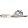 image:imageJessica Simpson Womens Dydra Knotted Flat SandalSilver