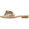 image:imageJessica Simpson Womens Dydra Knotted Flat SandalSilver Combo