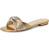 image:imageJessica Simpson Womens Dydra Knotted Flat SandalSilver Combo