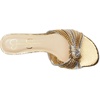 image:imageJessica Simpson Womens Dydra Knotted Flat SandalSilver Combo