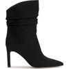 image:imageJessica Simpson Womens Elisti Scrunch High Heel BootieBlack Supreme Microsuede