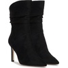 image:imageJessica Simpson Womens Elisti Scrunch High Heel BootieBlack Supreme Microsuede