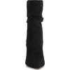 image:imageJessica Simpson Womens Elisti Scrunch High Heel BootieBlack Supreme Microsuede