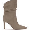 image:imageJessica Simpson Womens Elisti Scrunch High Heel BootieLight Grey Saddle Stretch Supreme Microsuede