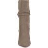 image:imageJessica Simpson Womens Elisti Scrunch High Heel BootieLight Grey Saddle Stretch Supreme Microsuede