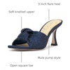 image:imageJessica Simpson Womens Evirra Knotted High Heel SandalNavy Baby