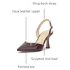 image:imageJessica Simpson Womens Fyvera Classic Slingback PumpDark Cherry