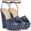 image:imageJessica Simpson Womens Immie Ankle Strap Platform SandalBlue Multi