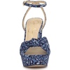 image:imageJessica Simpson Womens Immie Ankle Strap Platform SandalBlue Multi