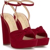 image:imageJessica Simpson Womens Immie Ankle Strap Platform SandalChili Pepper