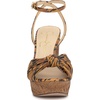 image:imageJessica Simpson Womens Immie Ankle Strap Platform SandalNatural Tiger Print