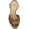 image:imageJessica Simpson Womens Immie Ankle Strap Platform SandalNatural Tiger Print