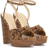 image:imageJessica Simpson Womens Immie Ankle Strap Platform SandalNatural Tiger Print