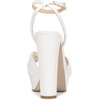 image:imageJessica Simpson Womens Immie Ankle Strap Platform SandalWhite Mini Lizard