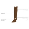 image:imageJessica Simpson Womens KenzinSafari Brown Faux Leather