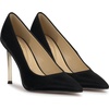 image:imageJessica Simpson Womens Kheloe Pointed Toe PumpBlack Sateen