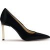 image:imageJessica Simpson Womens Kheloe Pointed Toe PumpBlack Sateen