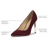 image:imageJessica Simpson Womens Kheloe Pointed Toe PumpDark Cherry Sateen