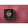 image:imageJessica Simpson Womens Leather Band Watch Octagon Faceted Crystal Dial Classic Quartz Movement Stylish Dress Watch for WomenRose Gold
