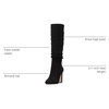 image:imageJessica Simpson Womens Minerva Knee High Slouch BootBlack Microsuede