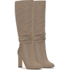 image:imageJessica Simpson Womens Minerva Knee High Slouch BootLight Grey Saddle Stretch Supreme Microsuede