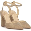 image:imageJessica Simpson Womens Nazela Block HeelBronze Cascade Glitter