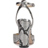 image:imageJessica Simpson Womens Nazela Block HeelChrome Metallic Snake