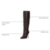 image:imageJessica Simpson Womens Ohena Slouch Knee BootDark Truffle Glazed Snake Print