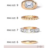 image:imageJessica Simpson Womens Ring Set Size 69  4 or 5PieceGold