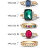 image:imageJessica Simpson Womens Ring Set Size 69  4 or 5PieceJewel Tone