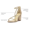 image:imageJessica Simpson Womens ShinyChampagne