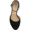 image:imageJessica Simpson Womens Sohilea Platform Peep Toe PumpBlack Microsuede