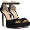 image:imageJessica Simpson Womens Sohilea Platform Peep Toe PumpBlack Microsuede