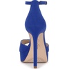 image:imageJessica Simpson Womens Sohilea Platform Peep Toe PumpBlue Royale Supreme Microsuede