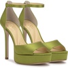 image:imageJessica Simpson Womens Sohilea Platform Peep Toe PumpBotanical Green Satin