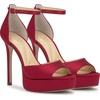 image:imageJessica Simpson Womens Sohilea Platform Peep Toe PumpChili Pepper Satin